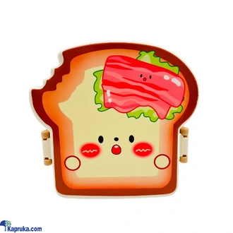 Bread Shape Lunch Box For Kids Ham And Sandwich  Online for none