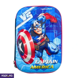 Cartoon Pencil Case For Kids Large Capacity Captain America  Online for none