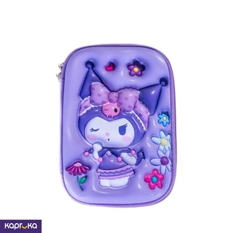 3D Kids Pencil Case Large Kuromi Light Purple  Online for none