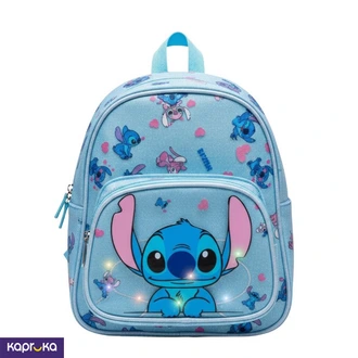 Kids Casual Backpack With Multicolor Lights Small Stitch Cute  Online for none