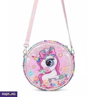 Peyan Sequin Kids Crossbody Bag With Multicolor Lights Baby Unicorn Buy Infinite Ecommerce Private Limited Online for SCHOOL SUPPLIES