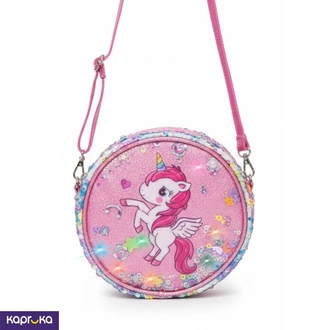 Peyan Sequin Kids Crossbody Bag With Multicolor Lights Flying Unicorn Buy Infinite Ecommerce Private Limited Online for SCHOOL SUPPLIES