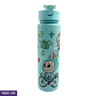 Kids Portable Water Bottle Labubu Design Green 750ml  Online for none