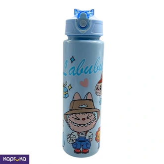 Kids Portable Water Bottle Labubu Design Blue 750ml  Online for none