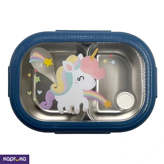 Unicorn Design Stainless Steel Lunch Box Light Green Color Buy childrens Online for specialGifts