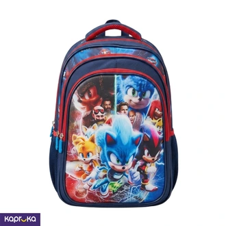 3D Kids School Backpack  Sonic Run with Team  Large  17H x 13L x 7W Buy childrens Online for specialGifts