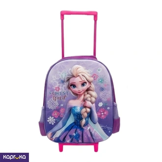 3D Kids Single Trolley Bag  Single Pocket  Frozen  12H x 10L x 5W Buy childrens Online for specialGifts