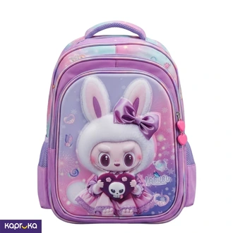 3D Kids School Backpack  Labubu Love Purple  Large  17H x 13L x 7W Buy childrens Online for specialGifts