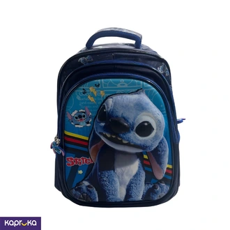 3D Kids School Backpack  Stitch Blue  Large  17H x 13L x 7W Buy childrens Online for specialGifts