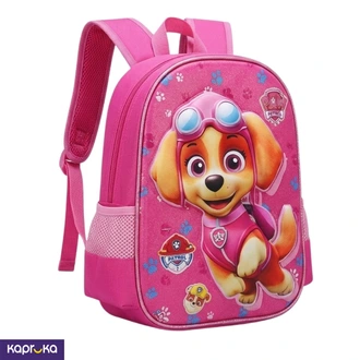3D Kids Preschool Bag  Single Pocket  Paw Patrol Pink  12H x 10L x 5W Buy childrens Online for specialGifts