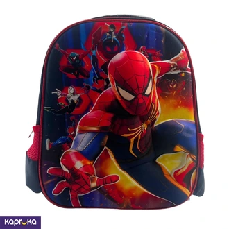 3D Kids Preschool Bag  Single Pocket  Spider Fire  12H x 10L x 5W Buy childrens Online for specialGifts