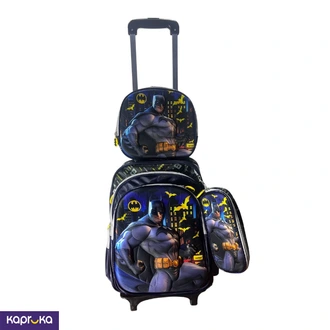 3 In 1 Trolley Bag With Trolley Batman City  Online for none