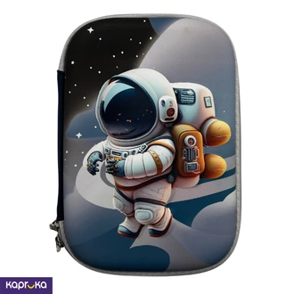 3D Kids Pencil Case  Large  Astronut Black Buy childrens Online for specialGifts