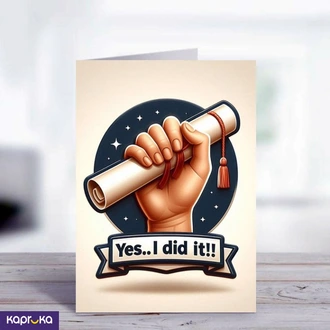 Graduation Greeting Card  Online for none