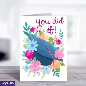Graduation Greeting Card  Online for none