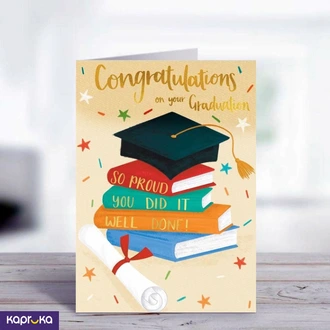 Graduation Greeting Card  Online for none