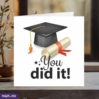 Graduation Greeting Card  Online for none