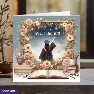 Graduation Greeting Card  Online for none