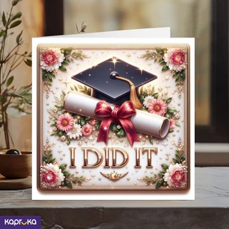 Graduation Greeting Card  Online for none