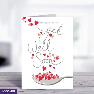 Get Well Soon Greeting Card Buy Adarei Pvt Ltd Online for GREETING CARDS