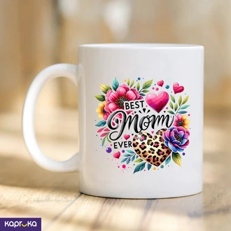 Best Mom Ever Mug 11oz 325ml Embossed Printed  Online for none