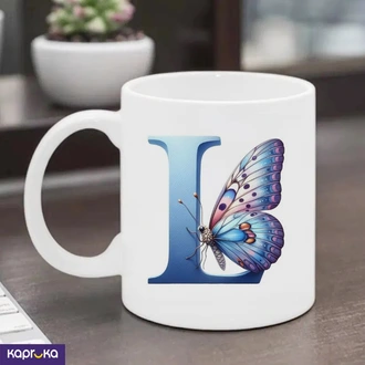 Alphabet Letters L Birthday Mug 11oz 325ml  Online for none
