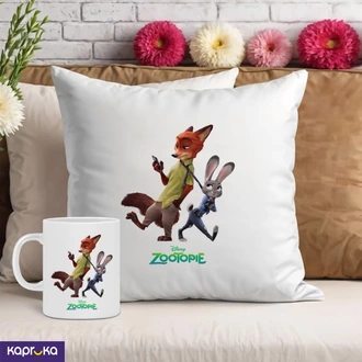 Zootopia Birthday Pillow And Mug  Online for none