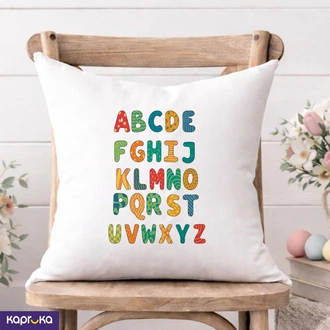 Alphabet Cushion Pillow For Kids Buy Adarei Pvt Ltd Online for Soft Toys