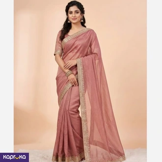 Banarsi Crush Twil Saree  Online for none