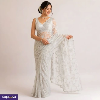 Soft Butterfly Net Saree Buy Clothing and Fashion Online for specialGifts