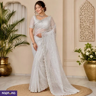 Soft Net Saree Buy Clothing and Fashion Online for specialGifts