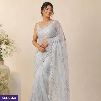 Premium Butterfly Soft Net Saree Buy Clothing and Fashion Online for specialGifts