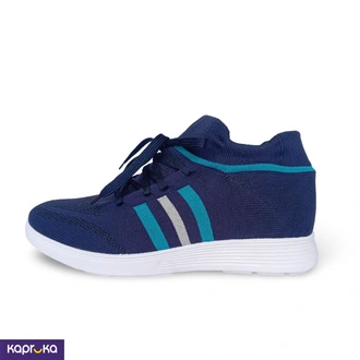 Omac Navy Blue And Light Blue Streak Casual Shoes Buy Fashion | Handbags | Shoes | Wallets and More at Kapruka Online for specialGifts