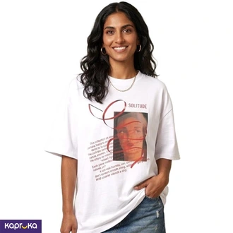 Oversized T Shirt With Vintage Inspired Collage Print  Online for none