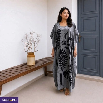 Tie Dye Kaftan Loungewear Free Size - Sri Lanka  Online for none