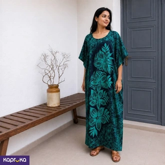 Tie Dye Kaftan Loungewear Free Size - Sri Lanka  Online for none