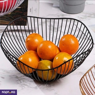 Fruit Basket Black Carbon  Ideal For Home  Restaurants Buy value one pvt ltd Online for specialGifts