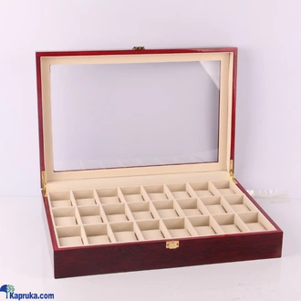 Luxury Wooden Watch Collection Box 24 Slots  Buy Jewellery Online for specialGifts