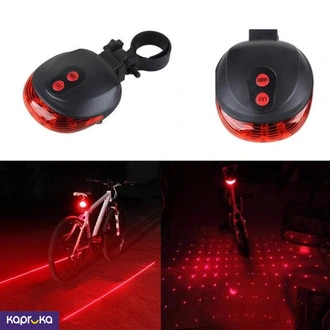 Laser Led Bike Bicycle Light Rear Tail Flashing Safety Warning Lamp Night Lights Buy Rav and Company Online for BICYCLES