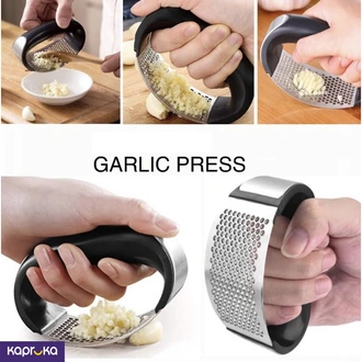 Kitchen Garlic Crusher Kitchen Tool Squeezer Peeler Garlic Rocke  Online for none