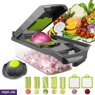 Multifunctional 12pc Food Vegetable Fruits Tool Kit With 8 Blade  Online for none