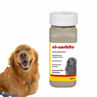 Vi Sorbits Vitamin Mineral 50 Tablets Dog Vitamins Dog Minerals Iron Tablets Zoetis Pet Food Buy pet Online for specialGifts