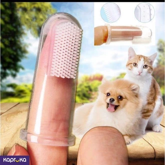 Super Soft Finger Pet Toothbrush For Dogs Cats Soft Bristles Dog Brush Pet Cleaning Dental Brush Buy pet Online for specialGifts