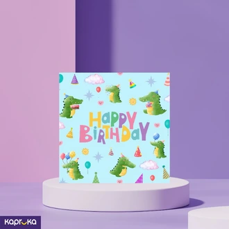 Amir Kids Bday Greeting Card  Online for none