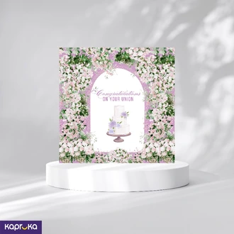 Charlie Wedding Greeting Card  Online for none