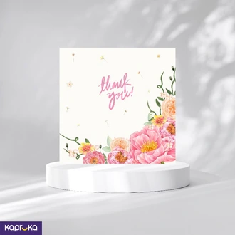 Loralei Thank You Greeting Card  Online for none