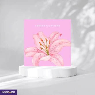Everly Congratulations Greeting Card  Online for none
