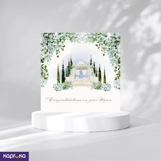 Jasmine Wedding Greeting Card Buy Greeting Cards Online for specialGifts