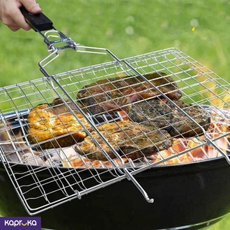 Bbq Grill Net With Handle  Online for none