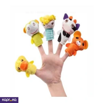 5 Pcs Cute Animal Finger Puppets  Mixed Characters Buy Childrens Toys Online for specialGifts